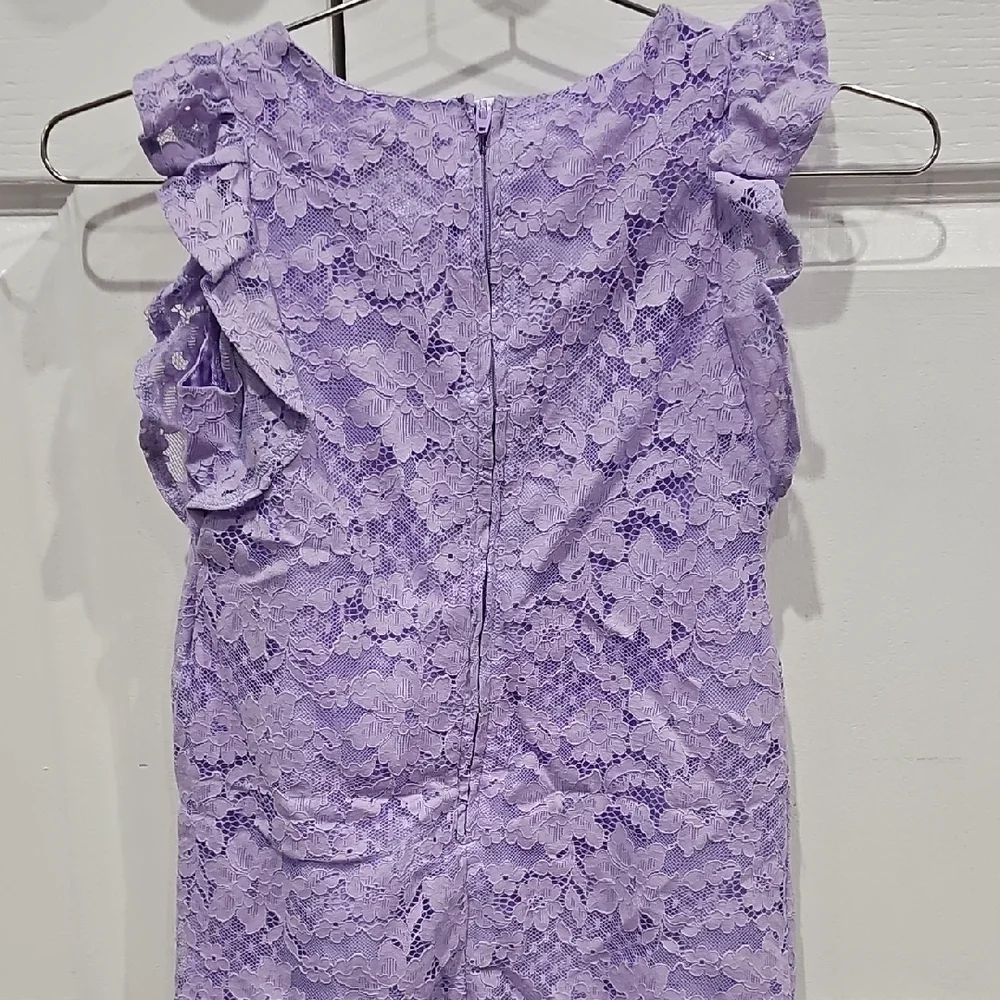 The Children's Place Purple Sheath Dress Sleeveless Crew Neck - Picture 5 of 6